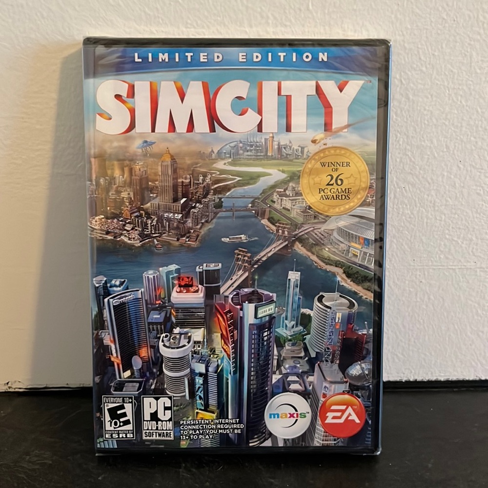 Sim City Simcity limited edition PC Game. New in wrapping